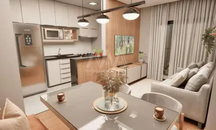 Apartamento para Venda em Sorocaba, Parque Campolim, 2 dormitórios, 1 suíte, 2 banheiros, 1 vaga