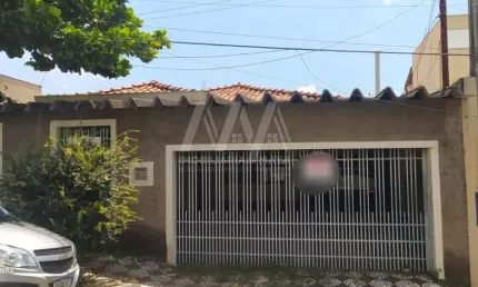Casa para Venda em Sorocaba, Jardim Santa Rosália, 3 dormitórios, 1 banheiro, 4 vagas
