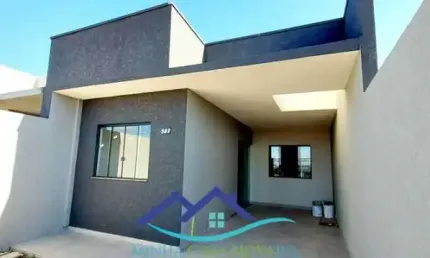 Casa com 3 quartos à venda na Rua Santa Rita, Cará-cará, Ponta Grossa, 80 m2 por R$ 239.900
