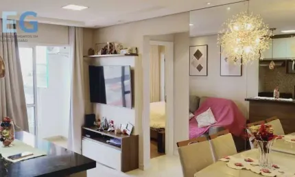 Apartamento com 2 dormitórios à venda, 55 m² por r$ 350.000,00 - parque continental i - guarulhos/sp