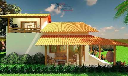 Casa 2 Dormitórios à Venda em Toco Branco, Porto Seguro