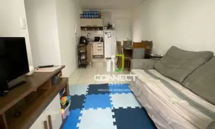Apartamento com 2 dormitórios à venda, 53 m² por r$ 350.000,00 - são vicente - itajaí/sc