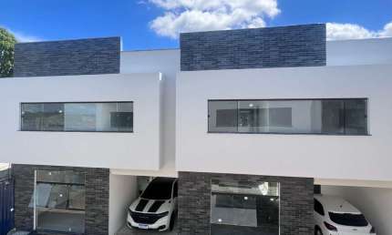 Casa Duplex com 3 suítes - Condomínio Sky Park - Casas com piscina