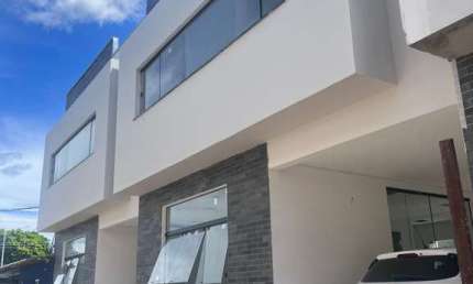 Casa Duplex com 3 suítes - Condomínio Sky Park - Casas com piscina