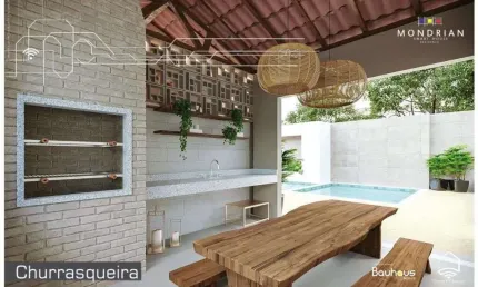 MONDRIAN SMART HOUSE - CASAS DE CONDOMINIO COM 3 QUARTOS E QUINTAL 7