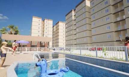 Residencial 3 Corações: Piscina, salão de festas, churrasqueiras e muito mais!