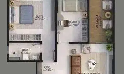 Apartamento com 2 quartos à venda na Rua General Henrique Gurjão, 231, Reduto, Belém