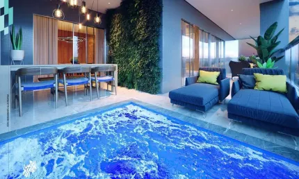 QUEENS RESIDENCE – Condomínio com Sauna, Quadra e Piscinas
