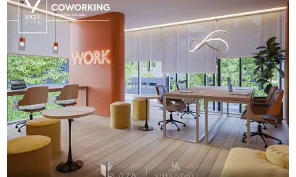VOGUE 2112 – Lazer Completo com Rooftop, Pub, Coworking e Brinquedoteca