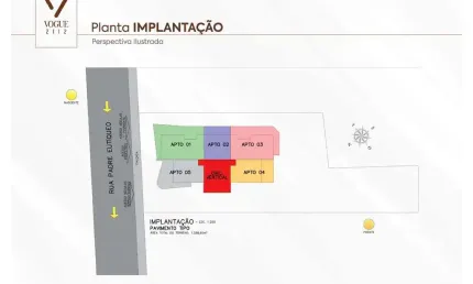 VOGUE 2112 – Localização Privilegiada na Padre Eutíquio, 2112