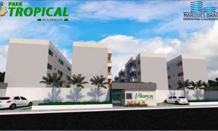 PARK TROPICAL Lançamento com 46m² e 1 vaga de garagem