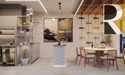 Apartamento com 1 ou 2 dormitórios à venda, 25, 38, 53 m² por R$ 204.000 - Intermares - Cabedelo/PB