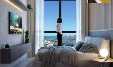 Flat com 1 dormitório à venda, 24 m² por r$ 289.000,00 - jardim oceania - joão pessoa/pb