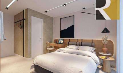 Apartamento Flat com 1 dormitório à venda, 22 m² por R$ 431.000 - Cabo Branco - João Pessoa/PB
