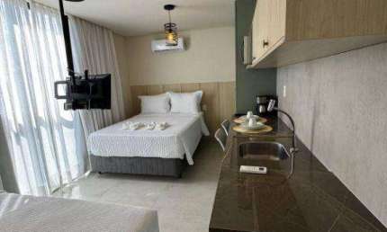 Flat com 1 dormitório à venda, 20 m² por R$ 470.000,00 - Bessa - João Pessoa/PB