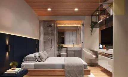 Apartamento Flat com 1 e 2 dormitório à venda, 29 m² por R$ 455.000 - Tambaú - João Pessoa/PB