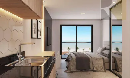 Flat com 1 dormitório à venda, 25 m² por R$ 419.000,00 - Manaíra - João Pessoa/PB