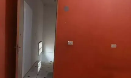 Casa terrea (fundos) santo andre com 1 vaga de garagem - ca00134