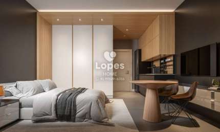 Apartamento com 1 quarto à venda na Avenida Visconde de Guarapuava, 2700, Centro, Curitiba, 21 m2 por R$ 270.000