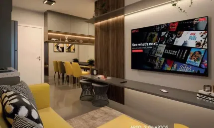 Apartamento com 2 quartos à venda na avenida república argentina, 3165, portão, curitiba, 38 m2 por r$ 470.000