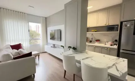 Apartamento com 2 quartos à venda na rua maranhão, 1774, água verde, curitiba, 57 m2 por r$ 630.000