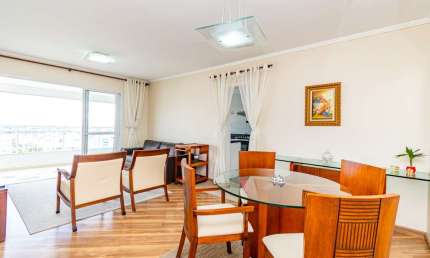 Apartamento com 3 quartos à venda na Rua Professora Doracy Cezzarino, 138, Portão, Curitiba, 125 m2 por R$ 1.498.000