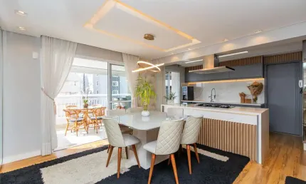 Apartamento com 3 quartos à venda na Rua Professora Doracy Cezzarino, 138, Portão, Curitiba, 125 m2 por R$ 1.650.000