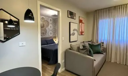 Apartamento com 1 quarto à venda na Rua Brigadeiro Franco, 552, Mercês, Curitiba, 25 m2 por R$ 470.000