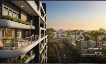 Apartamento com 3 quartos à venda na Rua Fausto Nascimento Bittencourt, 327, Ahú, Curitiba, 90 m2 por R$ 1.149.000