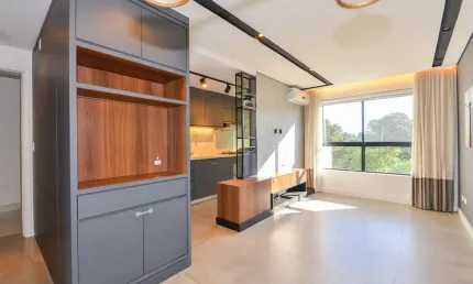 Apartamento com 3 quartos à venda na Rua Tobias de Macedo Júnior, Santo Inácio, Curitiba, 71 m2 por R$ 940.000