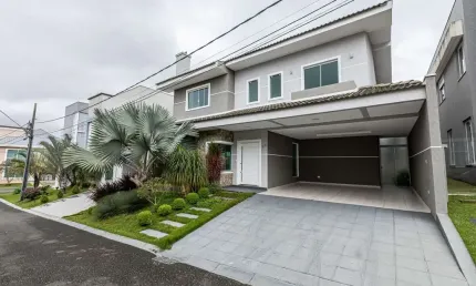 Casa em condomínio fechado com 3 quartos à venda na Avenida Doutor Eugênio Bertolli, 3062, Santa Felicidade, Curitiba, 245 m2 por R$ 2.300.000