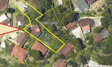 Terreno à venda, 618 m² por R$ 750.000,00 - Ponta Azeda - Ilhabela/SP