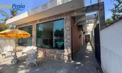 Casa com 3 suítes beira mar à venda, 213 m² por R$ 1.600.000 - Cigarras - São Sebastião/SP