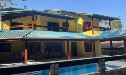 Sobrado com 6 dormitórios à venda, 460 m² por R$ 1.700.000,00 - Massaguaçu - Caraguatatuba/SP