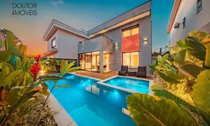 Casa com 4 dormitórios à venda, 317 m² por R$ 3.950.000 - Alphaville 04 - Santana de Parnaíba/SP