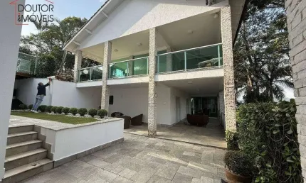 Casa com 6 dormitórios à venda, 950 m² por r$ 6.900.000 - são bento - arujá/sp