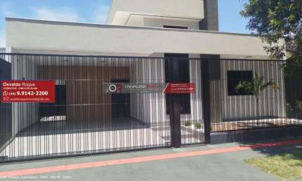 Casa 3 dormitórios para Venda em Maringá, Parque das Laranjeiras, 3 dormitórios, 1 suíte, 1 banheiro, 2 vagas