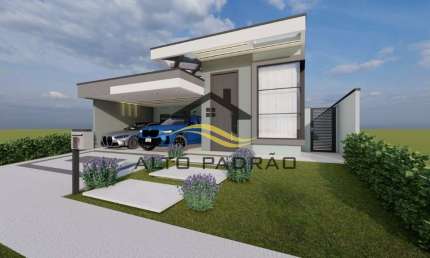 Casa em condomínio fechado com 3 quartos à venda na RUA PROJETADA 16, Residencial Michelangelo, Engenheiro Coelho por R$ 950.000