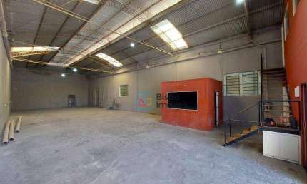 Salão Industrial, 300 m² - venda por R$ 800.000 ou aluguel por R$ 5.268/mês - Jardim Ipiranga - Americana/SP