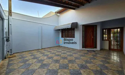 Casa residencial com 3 dormitórios para alugar, 145 m² por r$ 2.587/mês - parque residencial jaguari - americana/sp