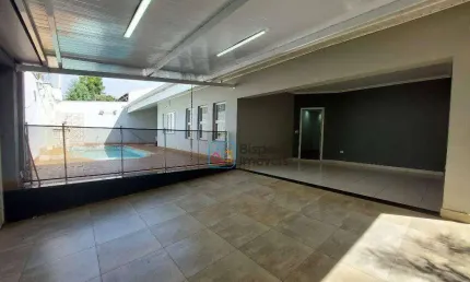 Casa com 3 dormitórios para alugar, 204 m² por r$ 5.639,00/mês - jardim ipiranga - americana/sp