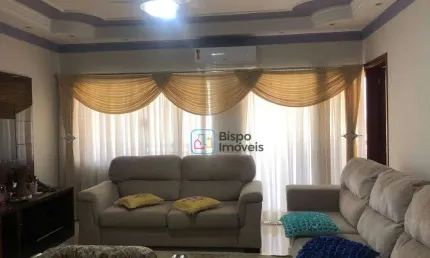 Sobrado residencial com duas salas comercial à venda, com 283 m² no Parque Residencial Jaguari - Americana/SP.