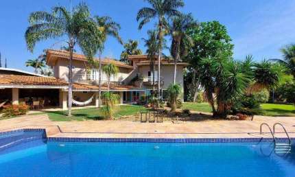 Casa Residencial com 4 dormitórios, 700 m² - venda por R$ 4.500.000 ou aluguel por R$ 19.675/mês - Condomínio Altos da Represa - Americana/SP