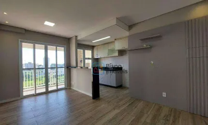 Apartamento com 2 dormitórios para alugar, 52 m² por R$ 2.170,52/mês - Catharina Zanaga - Americana/SP