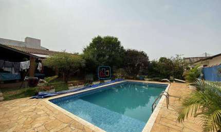 Chácara, 800 m² - venda por R$ 900.000,00 ou aluguel por R$ 4.651,00/mês - Praia azul - Americana/SP