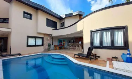 Casa residencial com 4 suítes para alugar, 409 m² por r$ 13.450/mês - jardim imperador - americana/sp