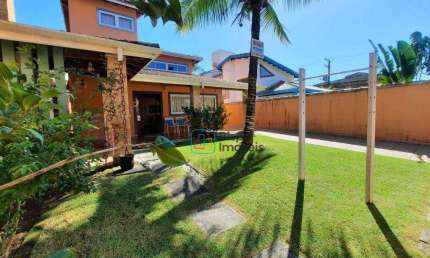 Casa com 5 dormitórios, 253 m² - venda por R$ 1.980.000,00 ou aluguel por R$ 10.540,00/mês - Cigarras - São Sebastião/SP