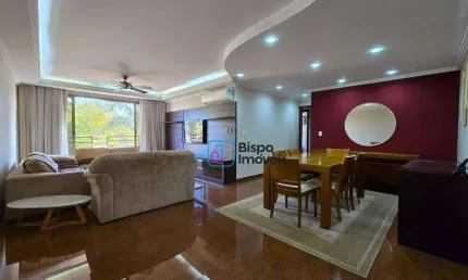 Apartamento Residencial Mobiliado com 3 dormitórios para alugar, 225 m² por R$ 5.410/mês - Vila Frezzarim - Americana/SP