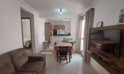 Apartamento Residencial com 2 dormitórios para alugar, 52 m² por R$ 1.326/mês - Jardim Terramérica II - Americana/SP