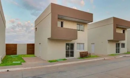 Sobrado 107 m², novo, alto padrão, 3 suites em condominio fechado no Jd Maria Ines proximo ao Buriti